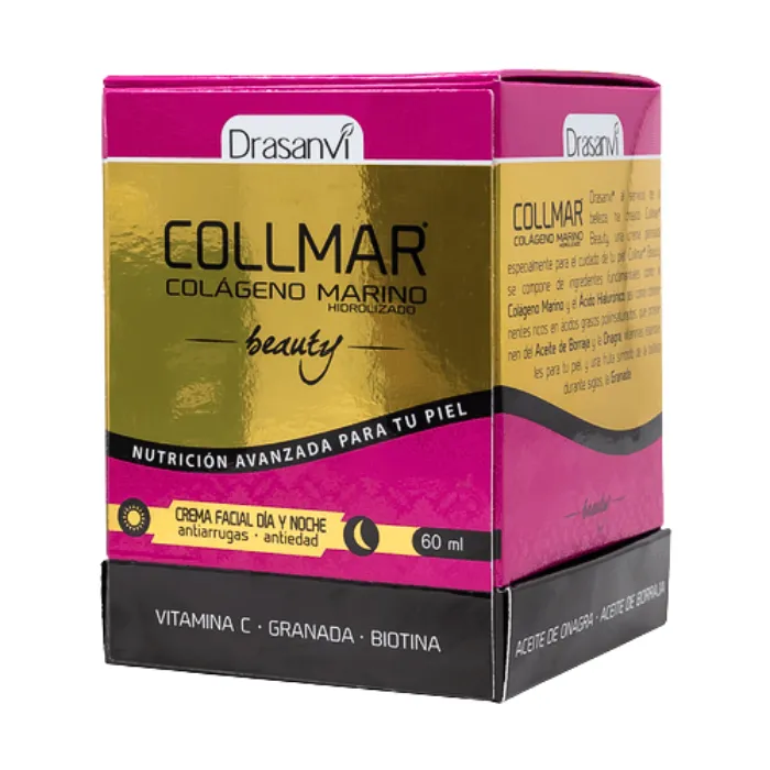 Crema Facial Colágeno Marino + Ácido Hialurónico 60 Ml Drasanvi