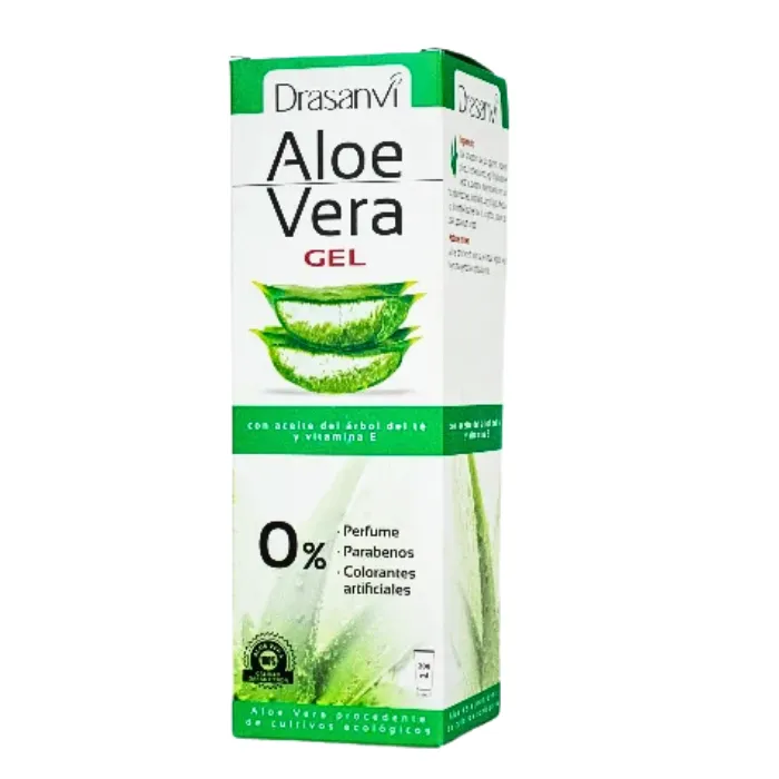 Gel Aloe Vera con Aceite del Árbol del Té y Vitamina E 200 ml DRASANVI