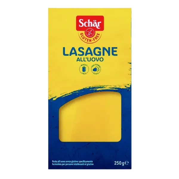 Pasta Lasagne al huevo sin gluten 250g Schär