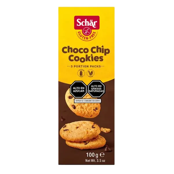 Galletas de Chocochips sin Gluten 100g  Schär
