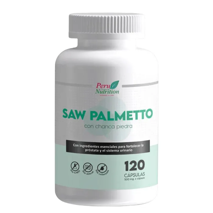 Saw Palmetto 120 Cápsulas Peru Nutrition