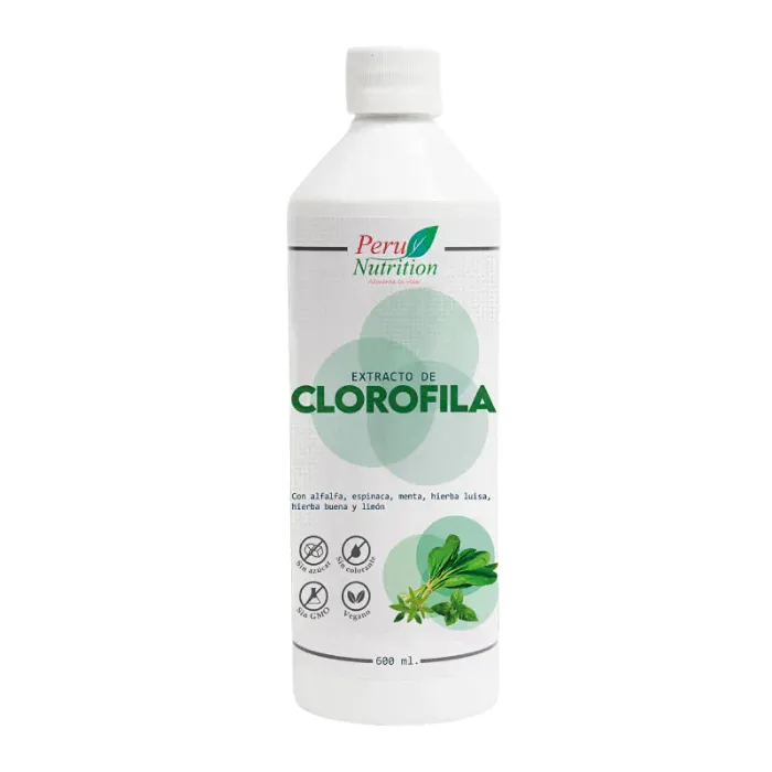 Extracto De Clorofila 600ml Perú Nutrition