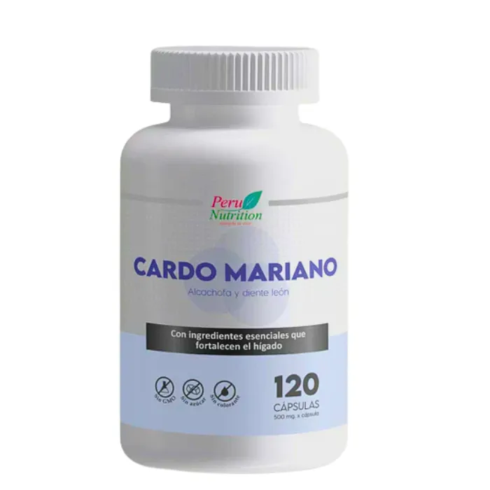CARDO MARIANO 120 Cápsulas PERÚ NUTRITION