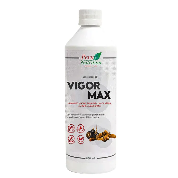 EXTRACTO VIGORMAX  600M PERÚ NUTRITION