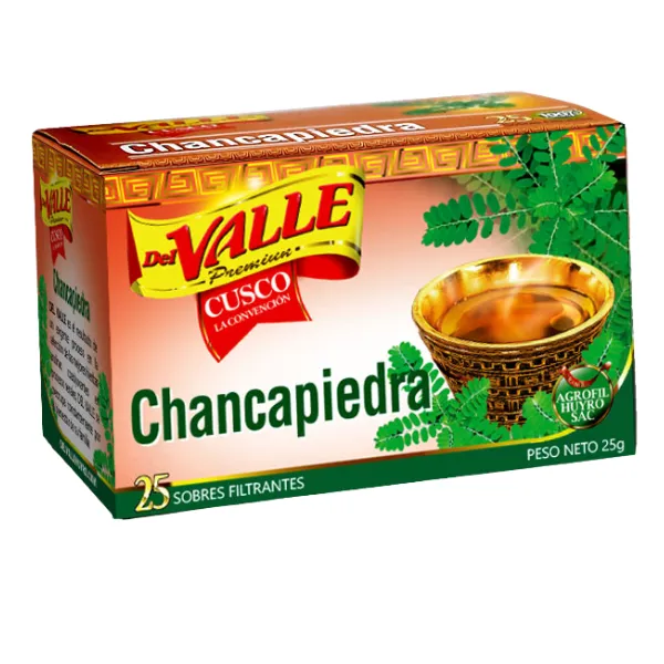 Chancapieda 25 filtrantes DEL VALLE