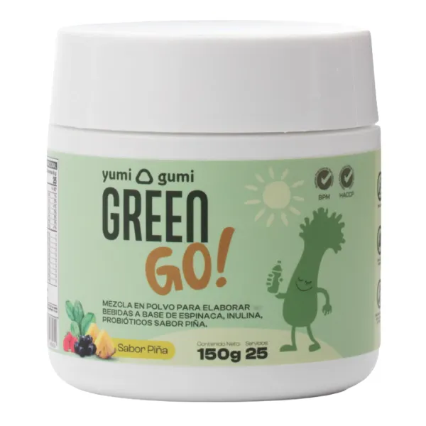 Green Go Sabor piña 150G YUMI GUMI