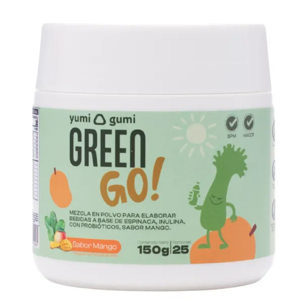 Green Go Sabor Mango 150g YUMI GUMI
