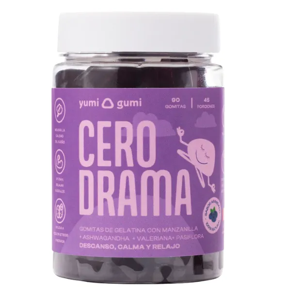 Cero Drama 90und Gomitas sabor arándano YUMI GUMI