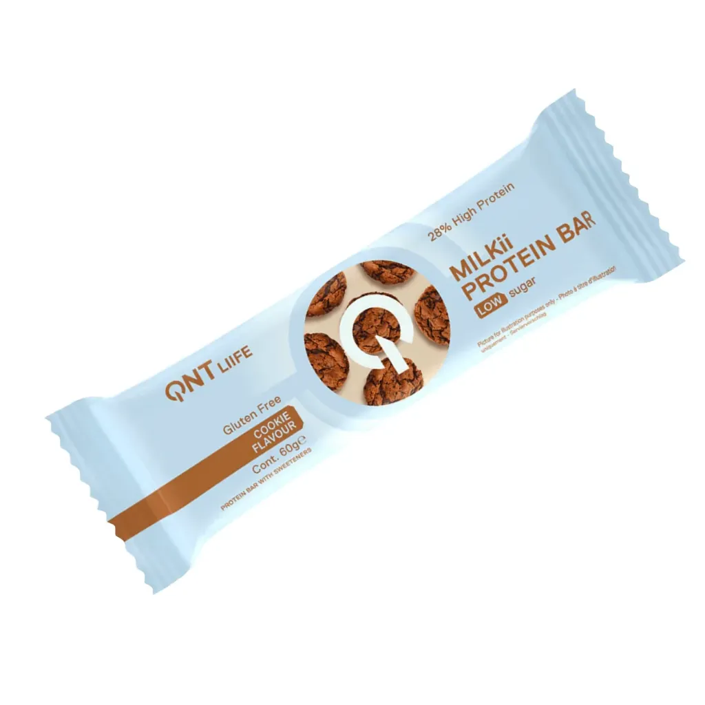 Barra De Proteína Milkii Bar 60gr Cookies QNT