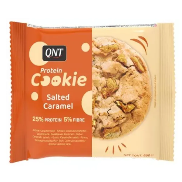 Galletas de Proteína Caramelo Salado 60gr QNT
