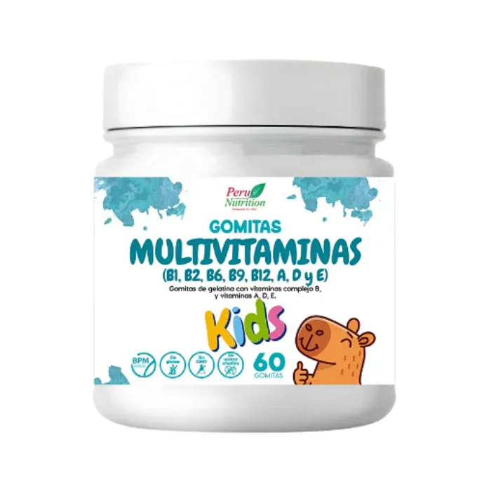 MULTIVITAMINAS 60 GOMITAS NIÑO PERÚ NUTRITION