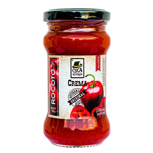 Crema de Rocoto 200g OXAMANIA