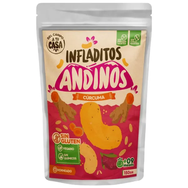 Infladitos Andinos 150g DEL CAMPO A TU CASA