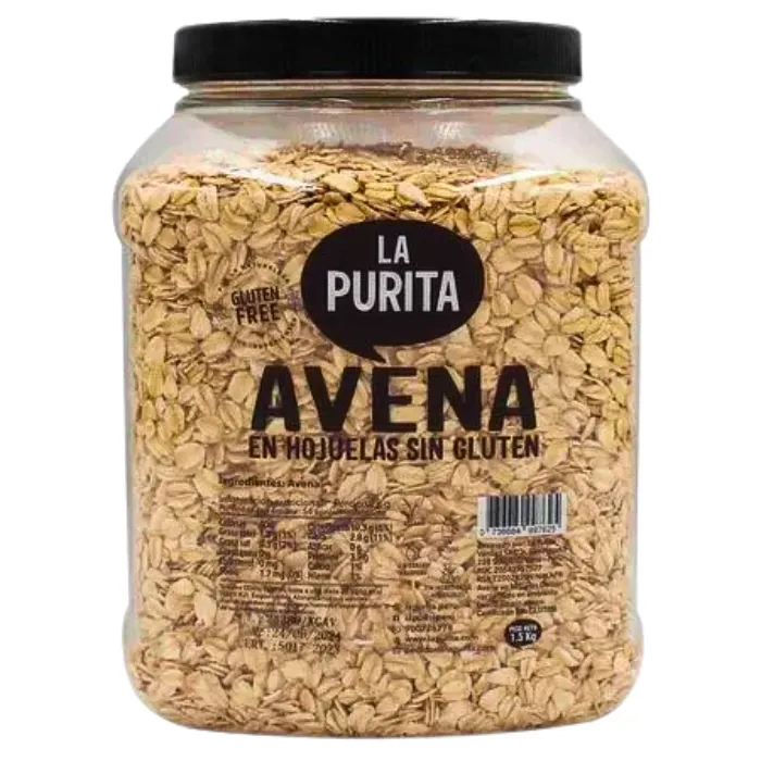 Hojuelas de Avena Sin Gluten (POTÉ) 1.5kg La Purita