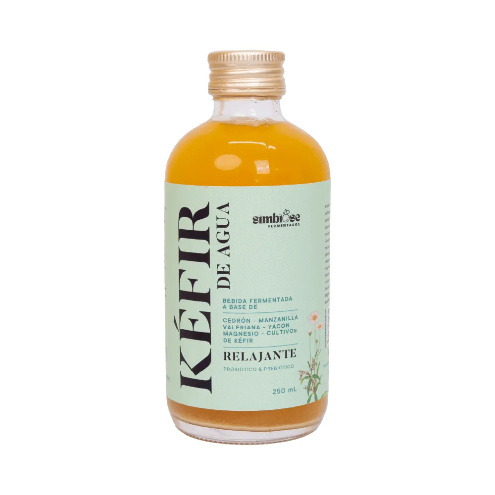 Kéfir de Agua Herbal Relajante 250ml SIMBIOSE