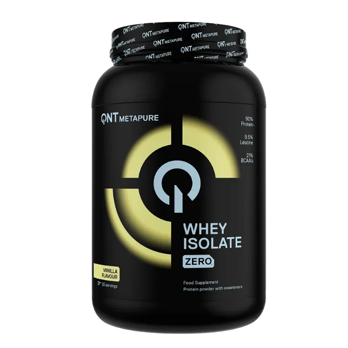 Proteína METAPURE ISOWHEY ZERO Carb 2LB (900G) VAINILLA QNT