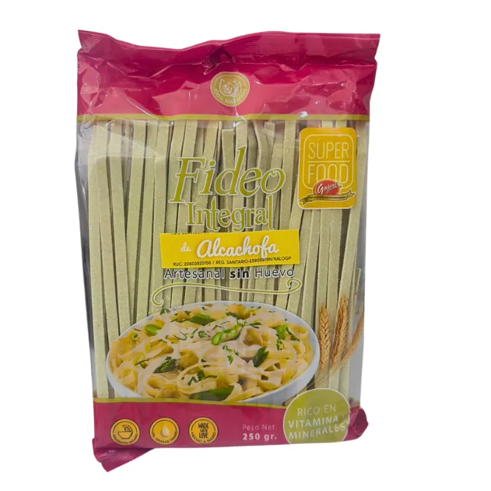 Fideo Integral de Alcachofa 250g Gopal