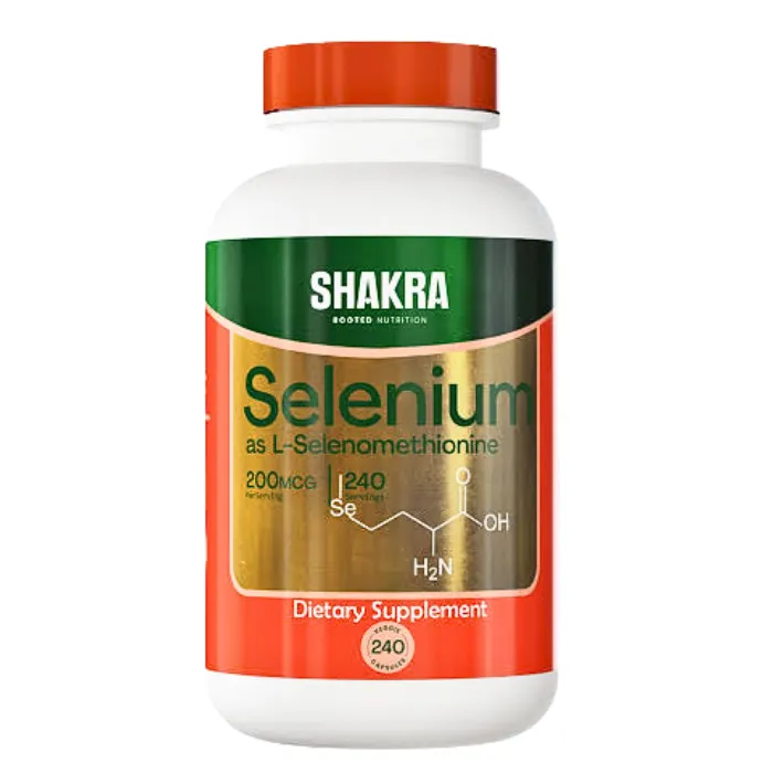 Selenio 200mcg 240 Cápsulas Shakra