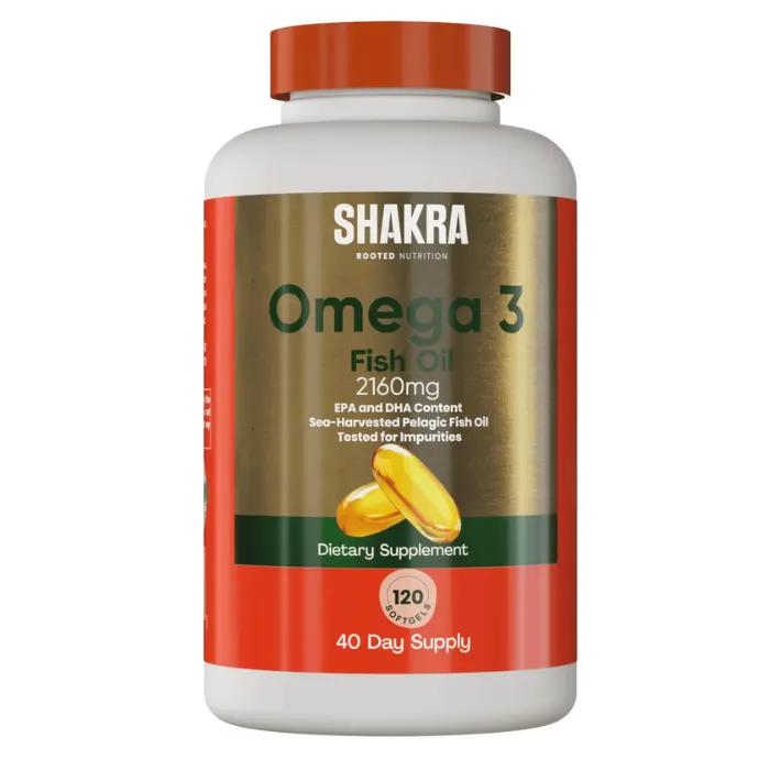 Omega 3 2160mg 120 Capsulas Shakra