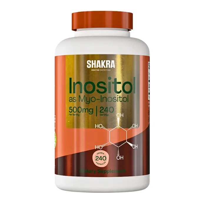Inositol 500mg 240 Cápsulas Shakra