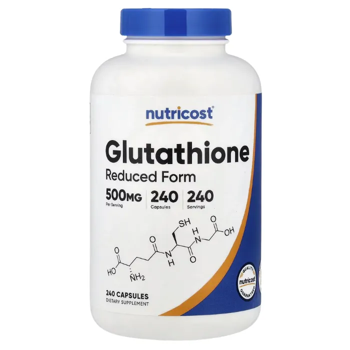 Glutathione 500mg 240 Capsulas Nutricost