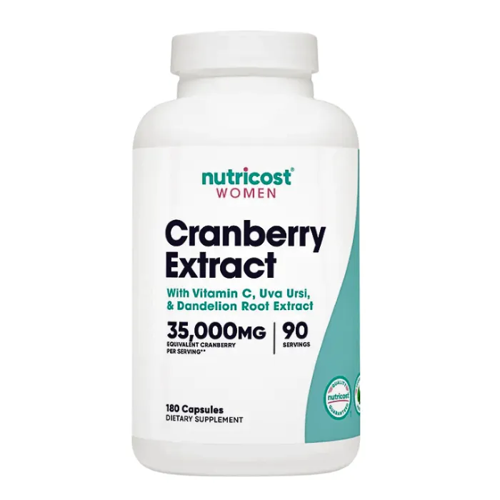 Cranberry For Women 35000mg 180 Capsulas Nutricost