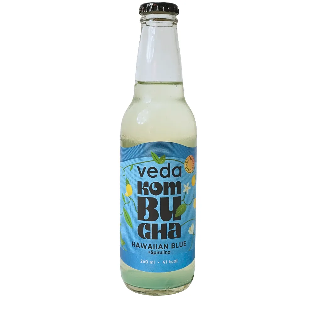 Kombucha Hawaiian Blue 260ml Veda