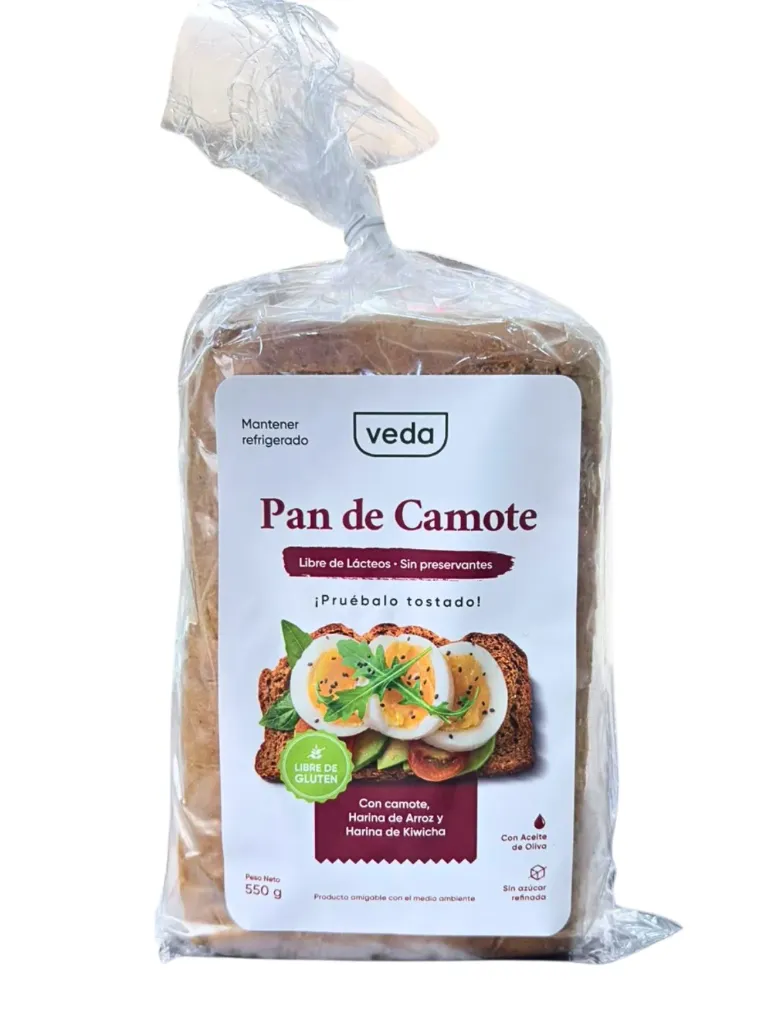 Pan De Camote 550gr Veda