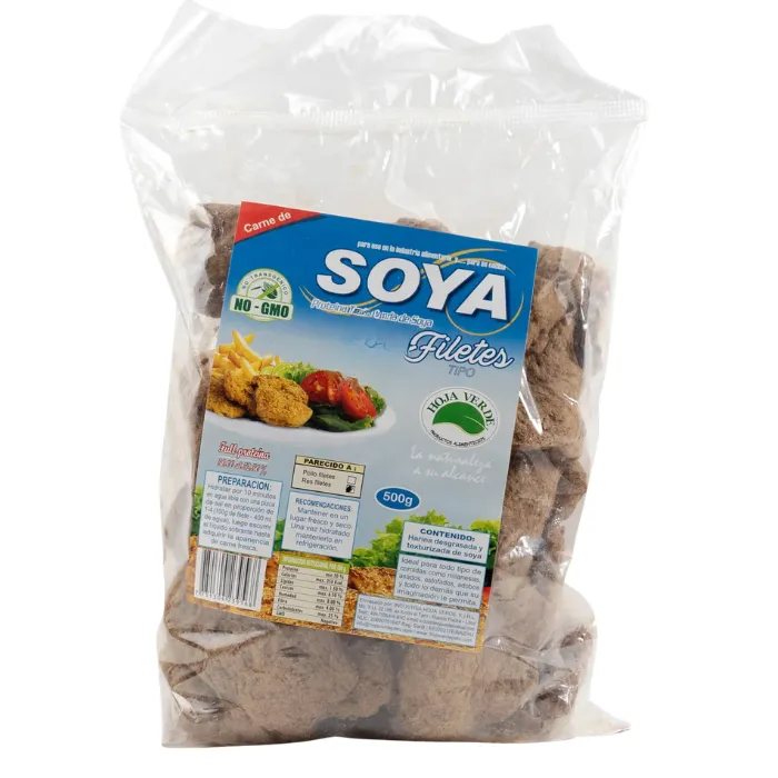 Carne de Soya Filete (Res) 500g HOJA VERDE