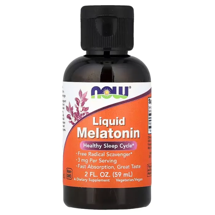 Melatonina líquida 3mg NOW