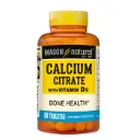 Citrato de Calcio con Vitamina D3 60 tab. Mason Natural