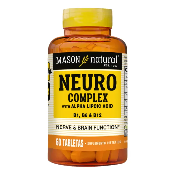 Neuro Complex con Ácido Alfa Lipoico 60 Tab. Mason Natural
