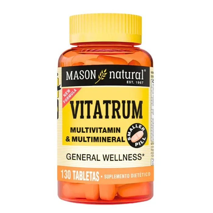 Vitatrum Multivitamin 130 tabletas Mason Natural