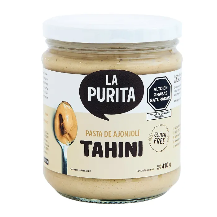 Pasta de Ajonjolí Tahini 410g La Purita