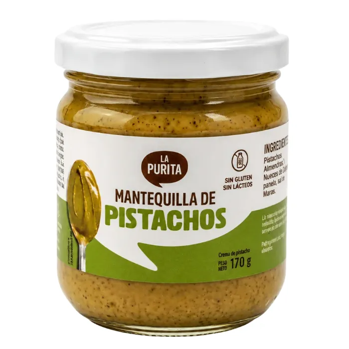 Mantequilla de Pistacho 170g LA PURITA