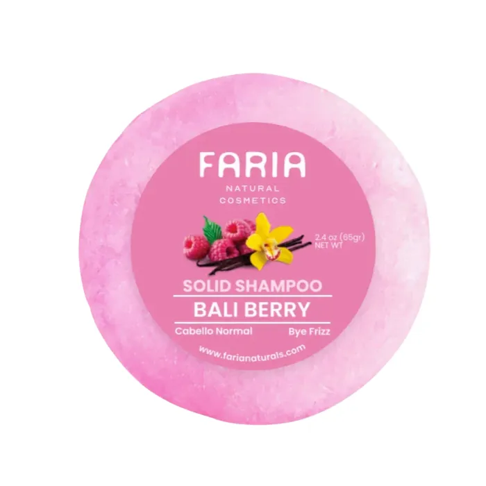 Shampoo en Barra Bali Berry (Bye frizz) FARIA