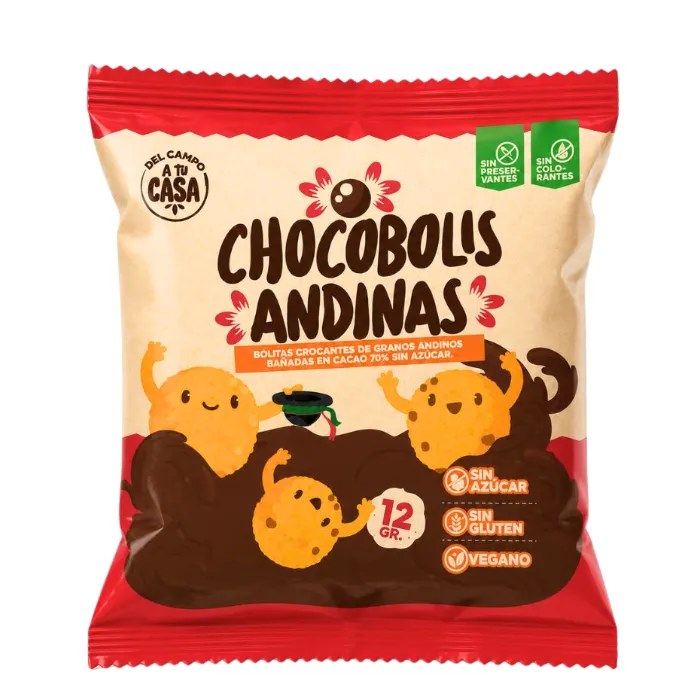 Chocobolis Andinas 12g DEL CAMPO A TU CASA