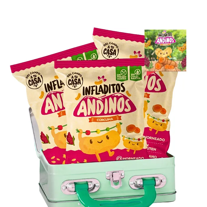 Infladitos Andinos Con Cúrcuma 15g Del Campo A Tu Casa