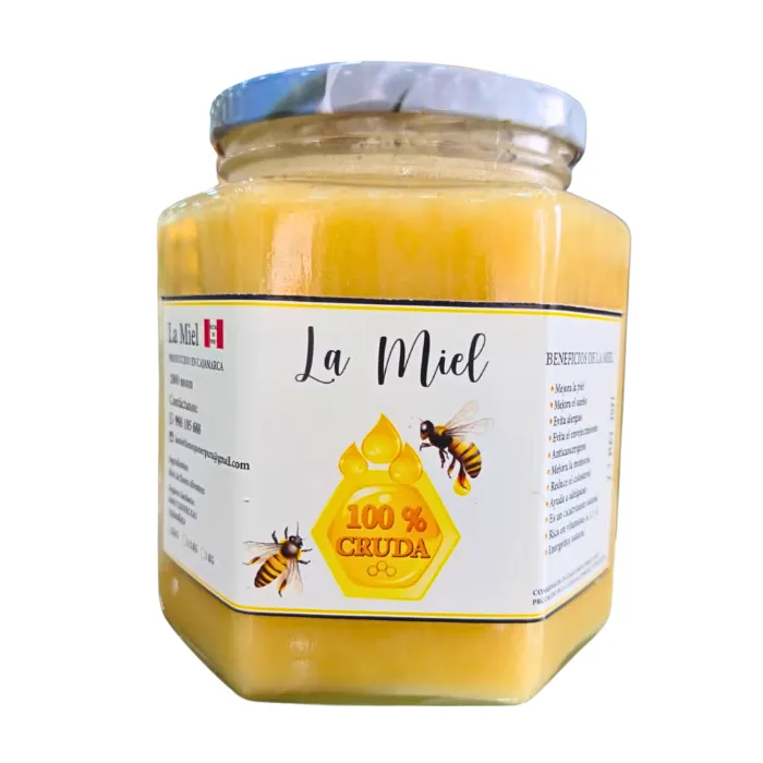 Miel 100% Cruda 1kg La Miel