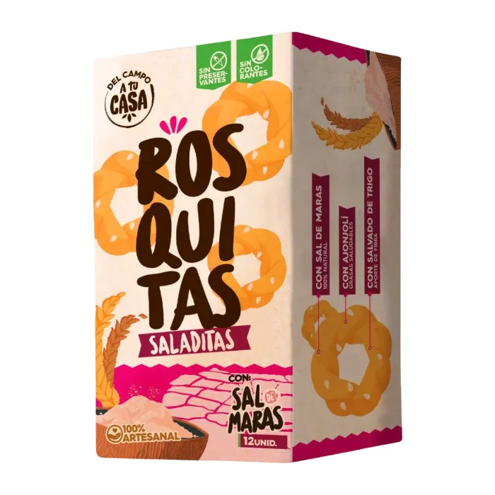 Rosquitas Saladas 12 unidades DEL CAMPO A TU CASA