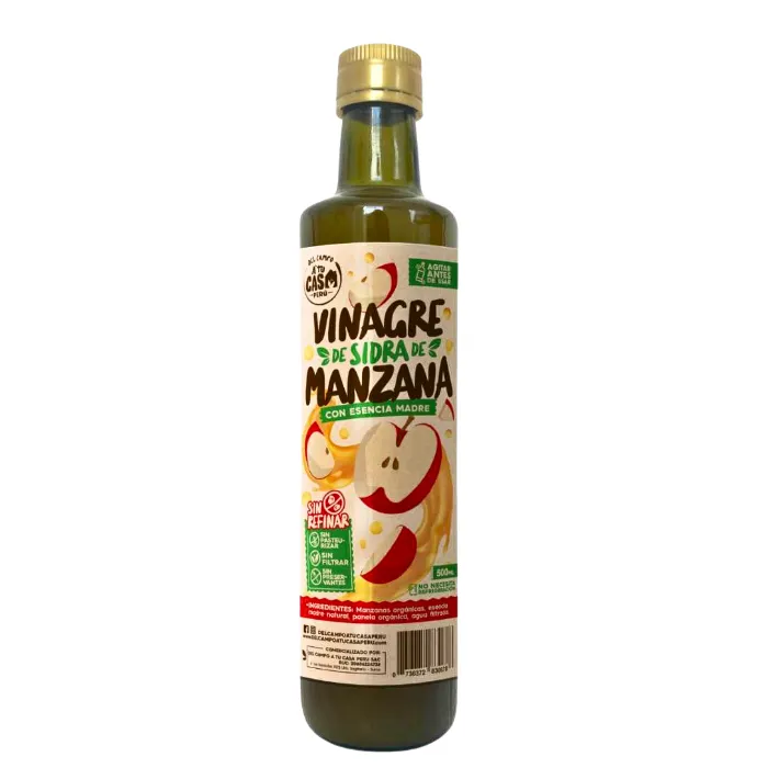 Vinagre de Sidra de Manzana 500ml DEL CAMPO A TU CASA