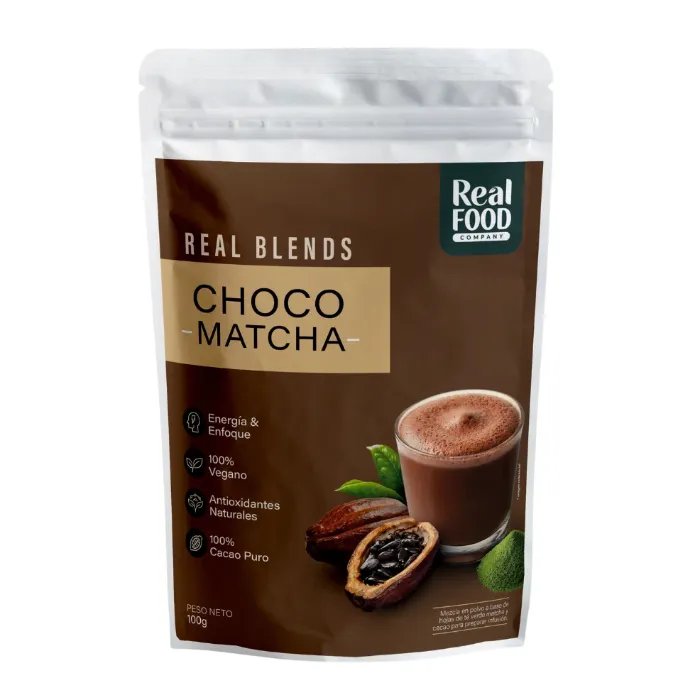 CHOCO MATCHA 100G REAL FOOD