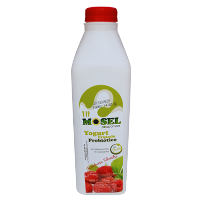 [MNH246] Yogurt Probiótico Frambuesa Silvestre 1Lt Mosel