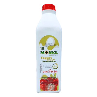 [MNH247] Yogurt Probiótico Fresa 1Lt Mosel