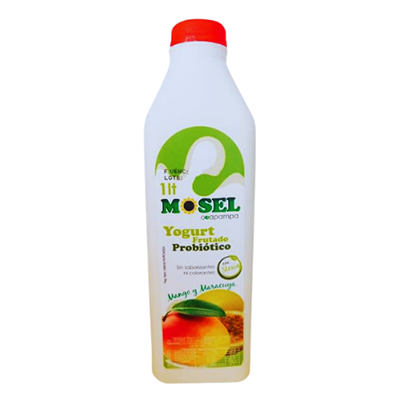 [MNH249] Yogurt Probiótico Mango y Maracuyá 1Lt Mosel
