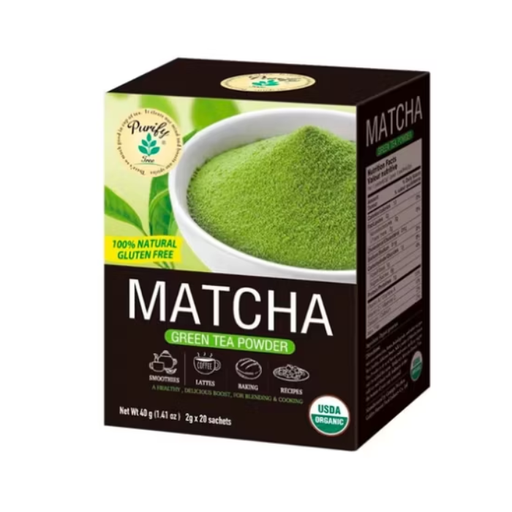 [MNH158] Matcha Green Tea Powder 20 sachets Purify Free