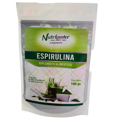 [MNH566] Spirulina en polvo 100g Nutricenter