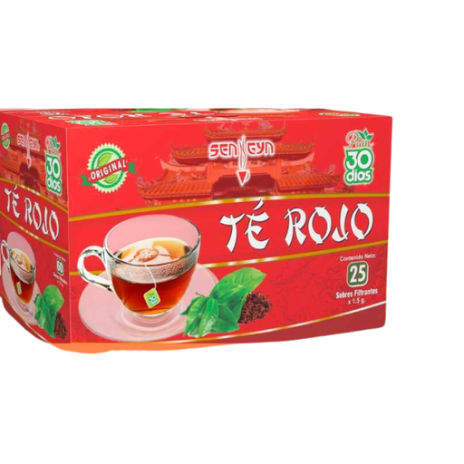 [MNH613] Té Rojo 25 Filtrantes Sen Gyn
