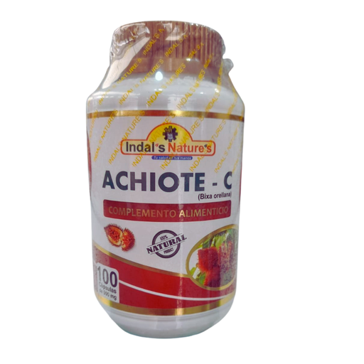 [MNH073] Achiote 500g 100 Cápsulas Indals Natures