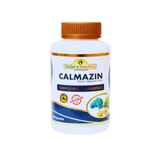 [MNH078] Calmazin 500mg 100 Cápsulas  Indals Natures